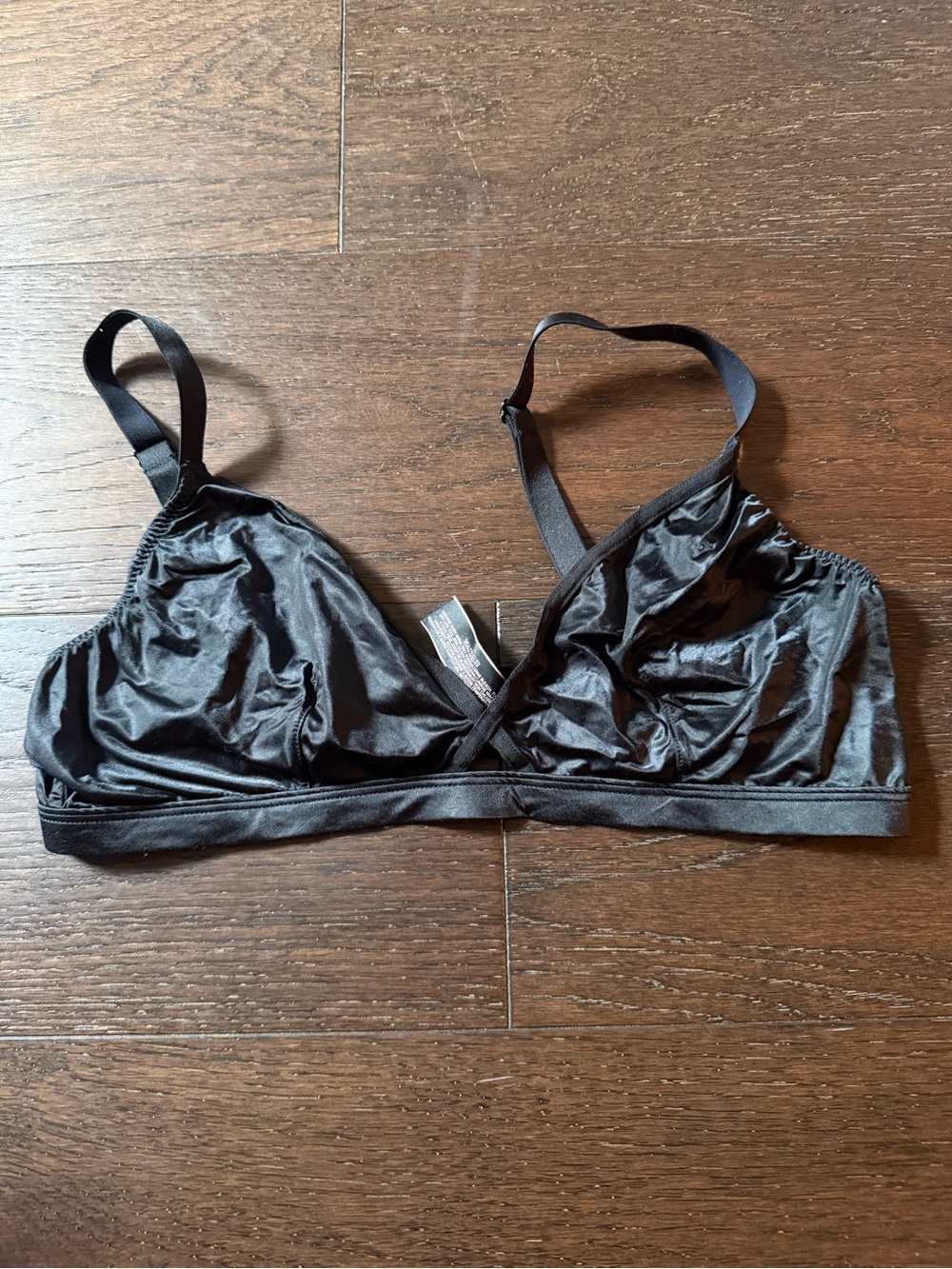 Victoria's Secret Satin Black Bralette